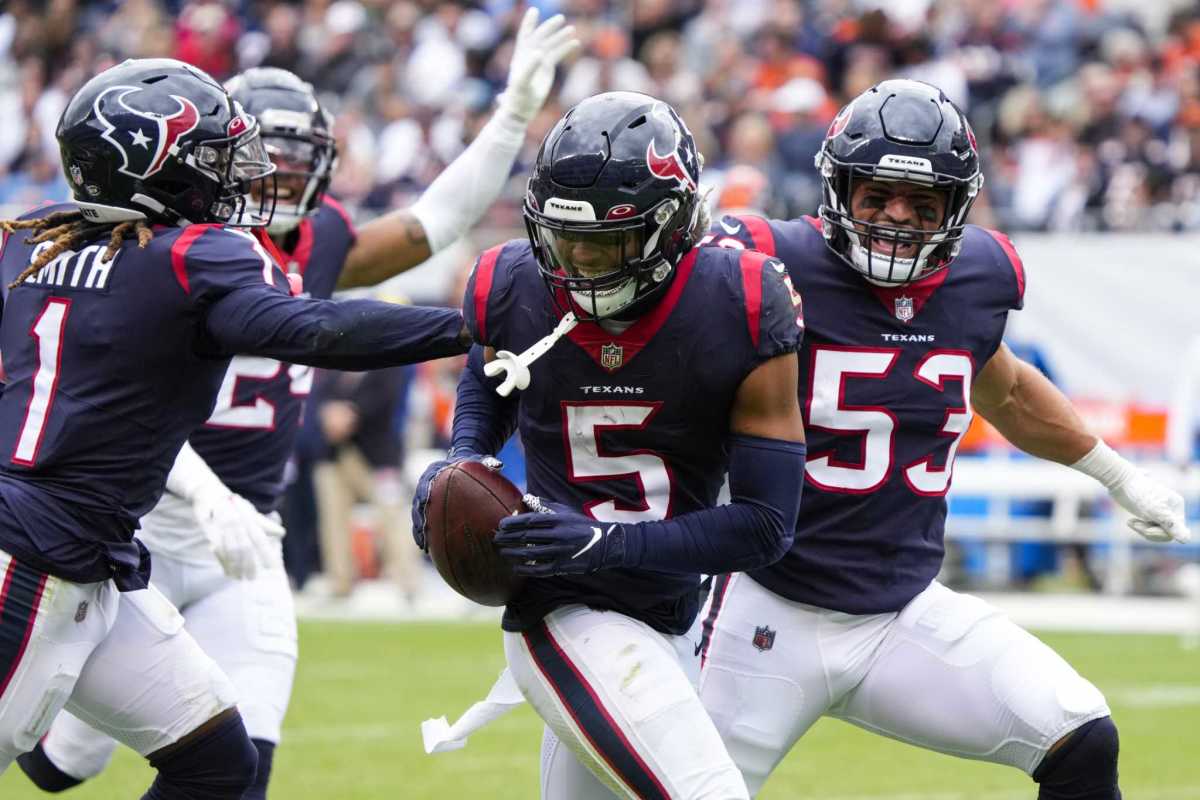 Houston Texans S Jalen Pitre (5)
